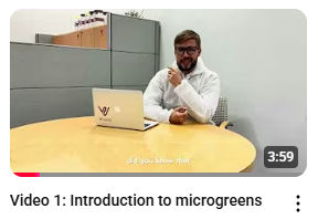 Microgreens introduction course — English version