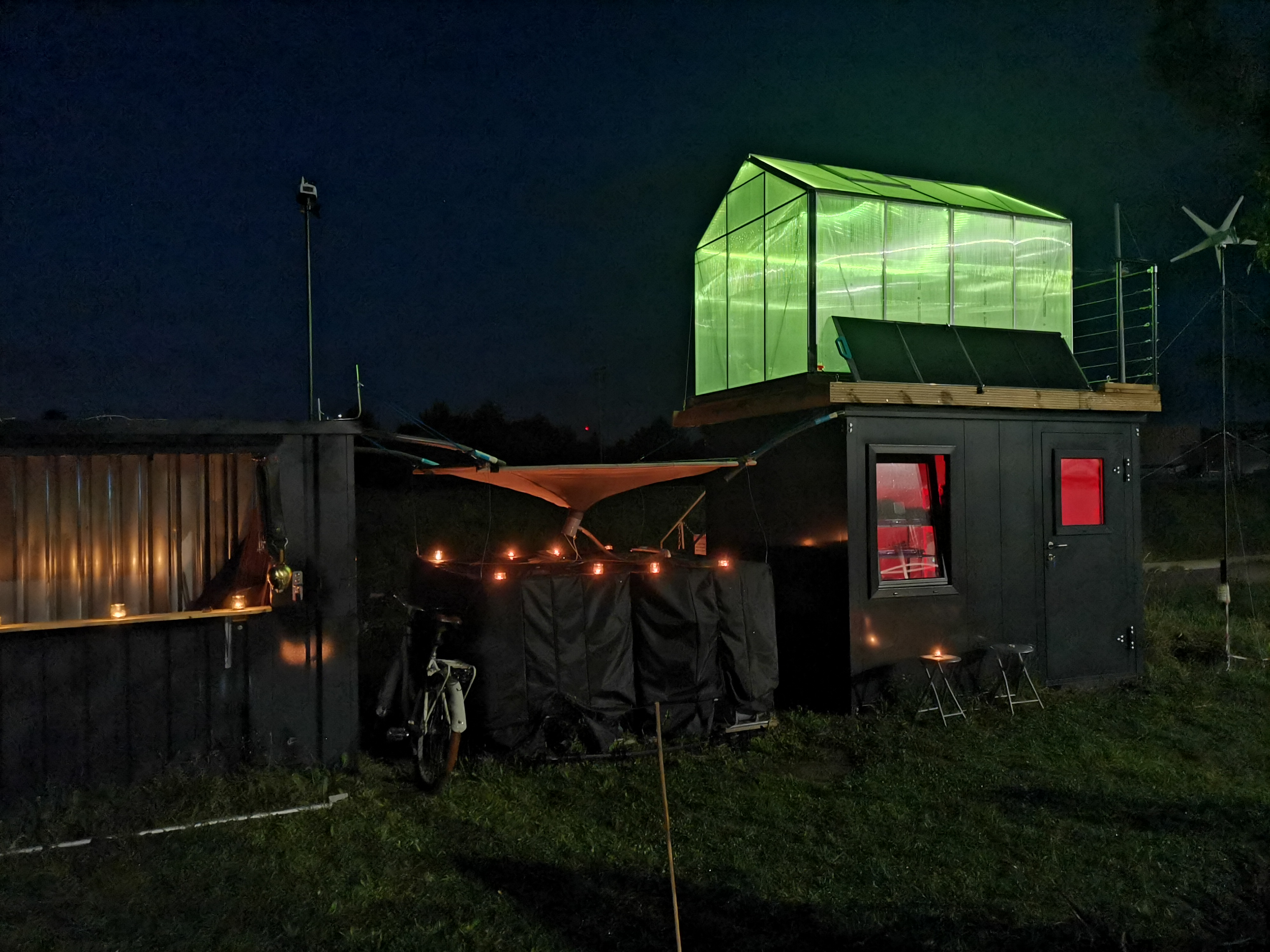 Holding a night festival