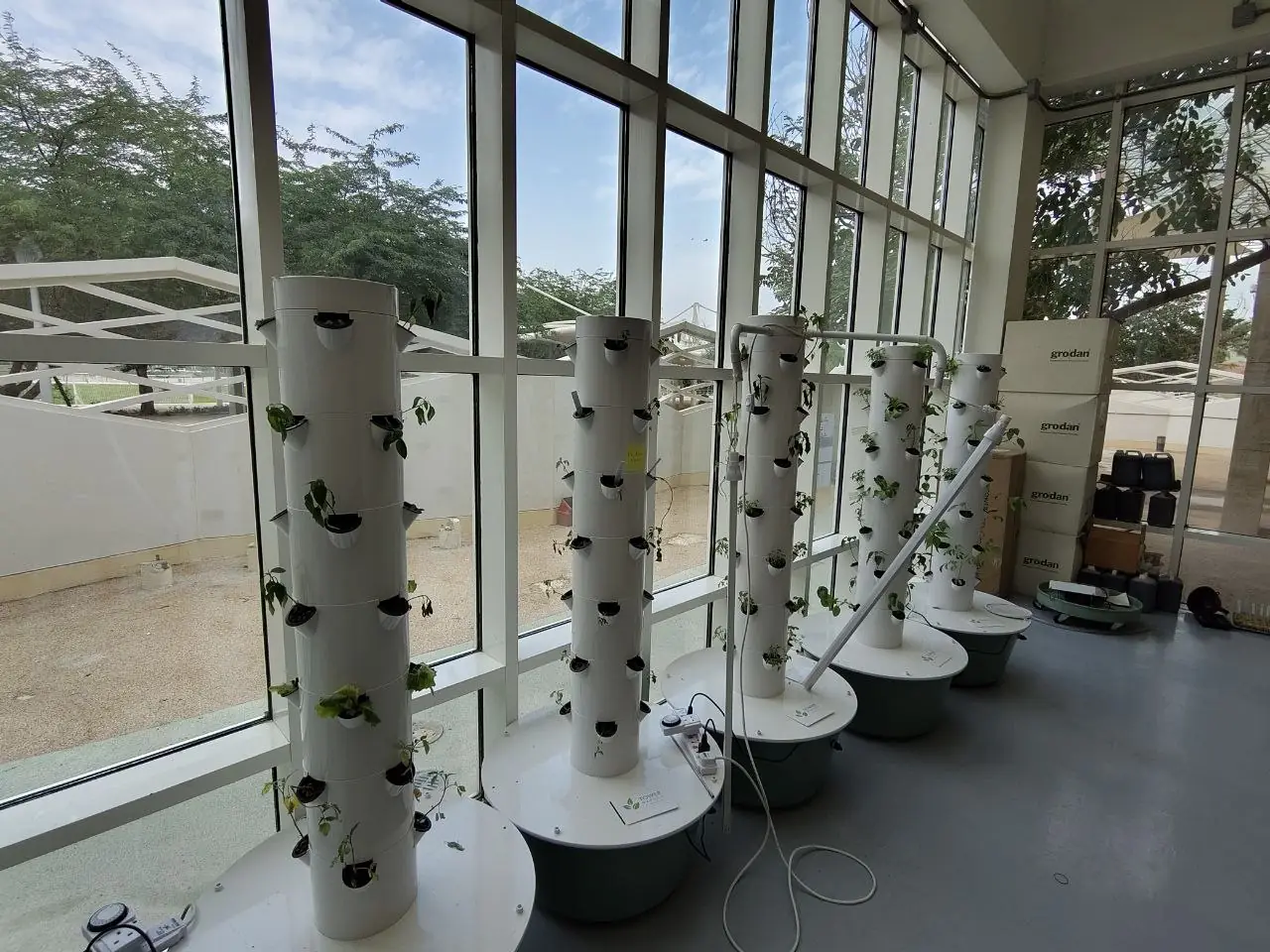 Controlled-environment agriculture project environment